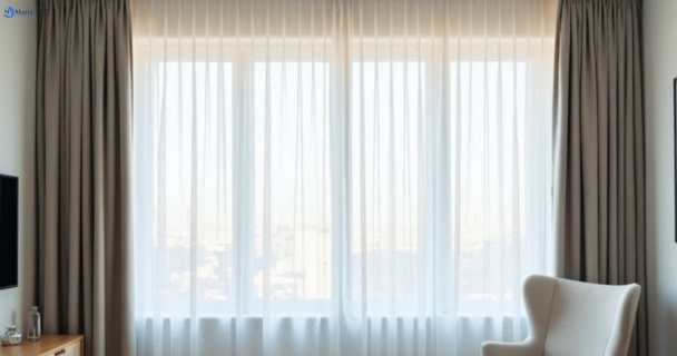 Restored vibrant drapes in carindale QLD after Matty Curtain Cleaning