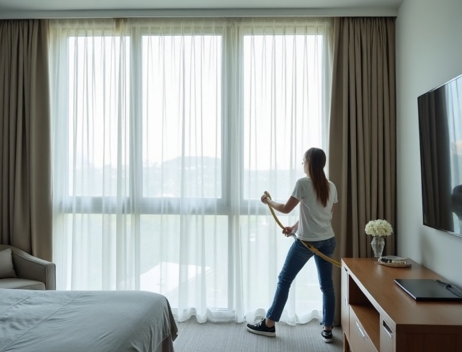 Carindale Sheer Curtain Cleaning